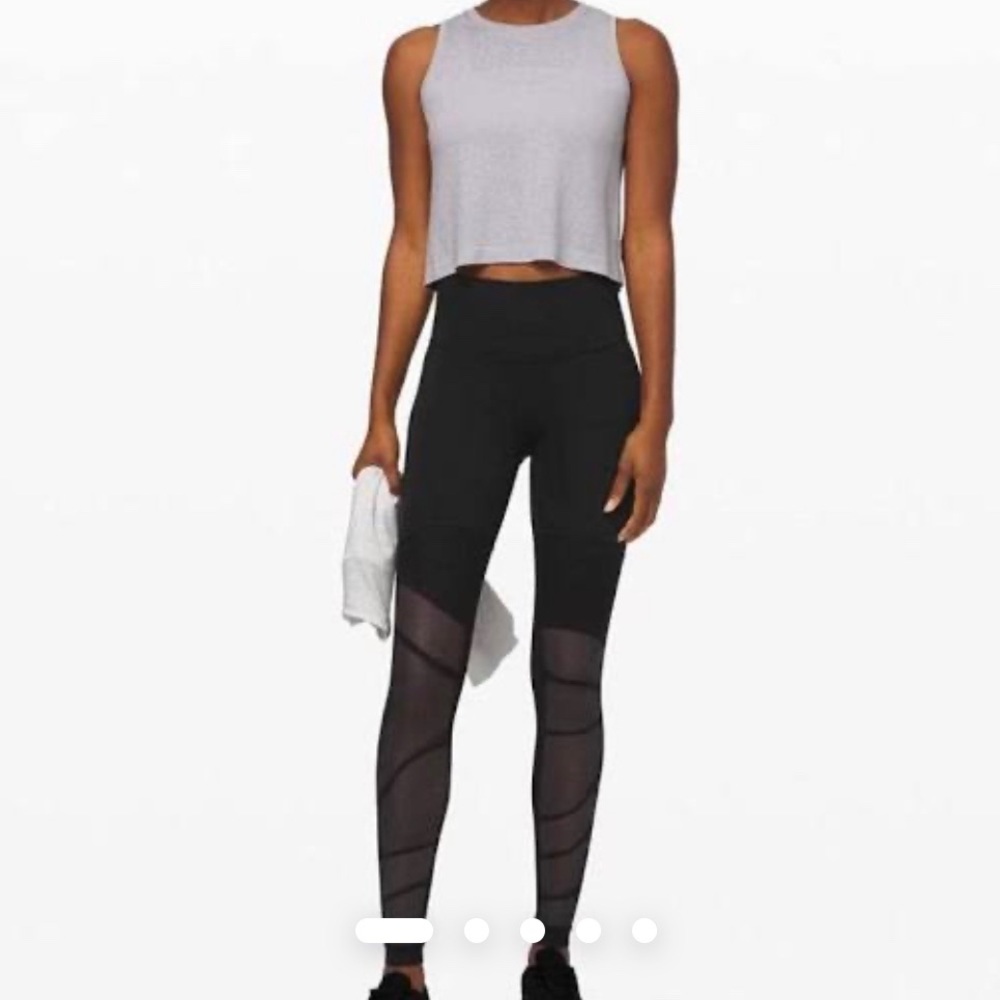 NWT lululemon sheer will HR Tight *Pulse